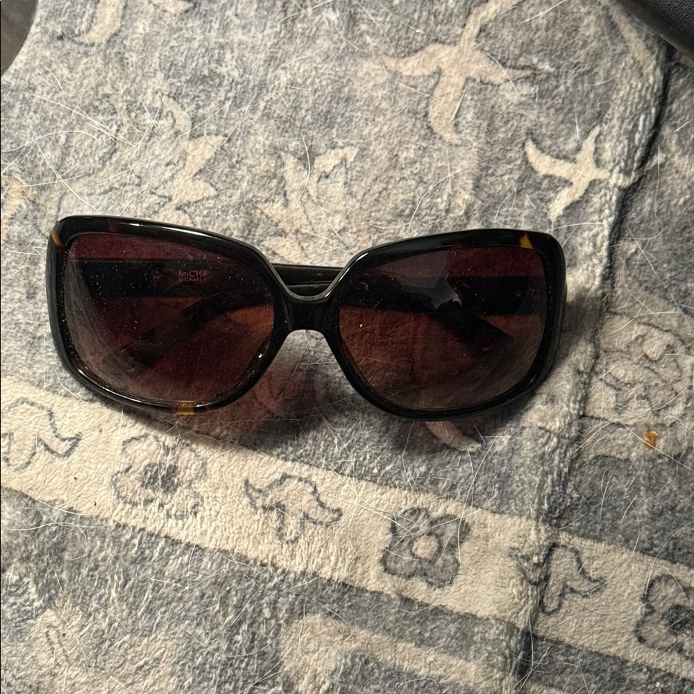 Michael Kors Black and Brown Sunglasses